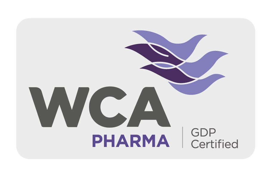 WCA Pharma GDP certified